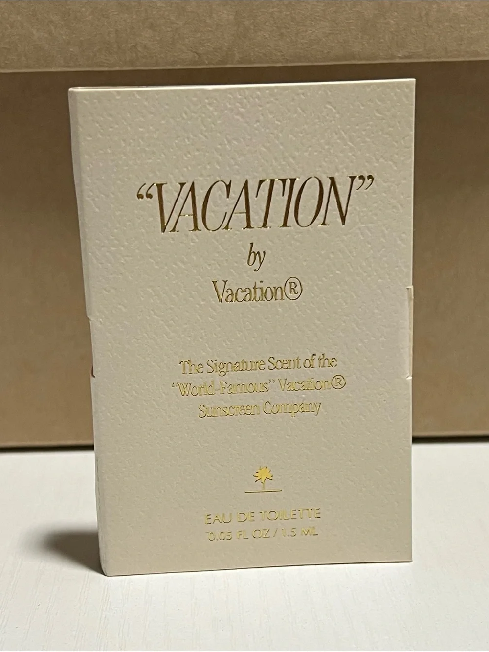 NEW Vacation by Vacation 1.5ml Vial Samples-Set of 3